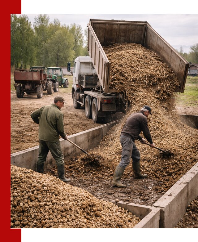 Куриный помет с доставкой в Воткинске оптом и в розницу