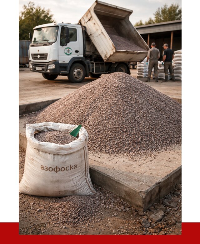 Купить азофоска в Воткинске с доставкой от 1243 р. за куб | ПРОНЕРУДВтк