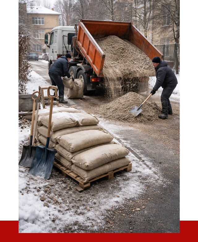 Противогололедные материалы оптом в Воткинске от 4351 р. | ПРОНЕРУДВтк