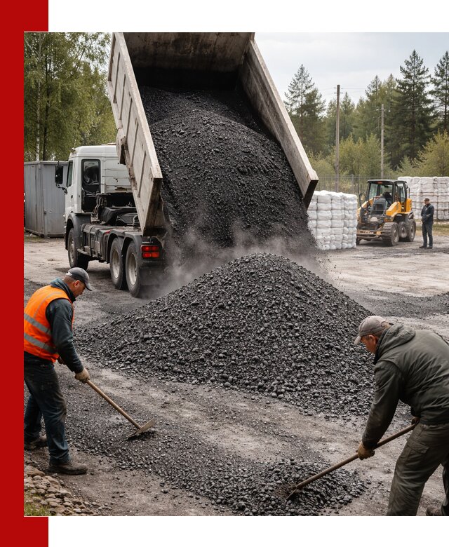 Доставка и продажа асфальтного гранулята в Воткинске