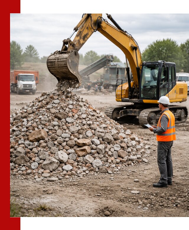 Доставка и вывоз строительного боя в Воткинске