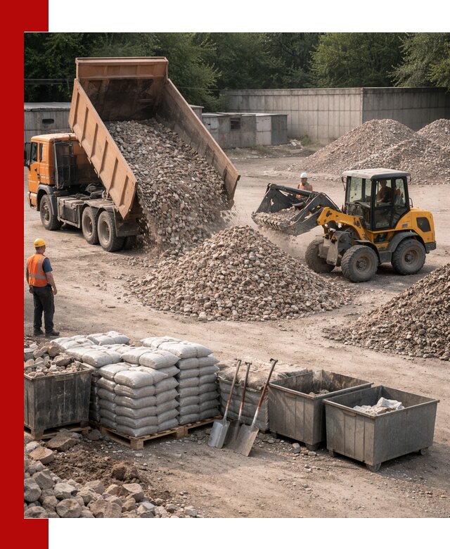 Вторичные материалы для отсыпки в Воткинске — поставка и доставка