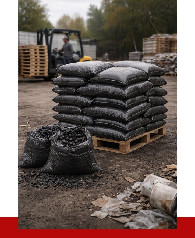 Купить уголь в мешках с доставкой в Воткинске от 7770 р. | ПРОНЕРУДВтк
