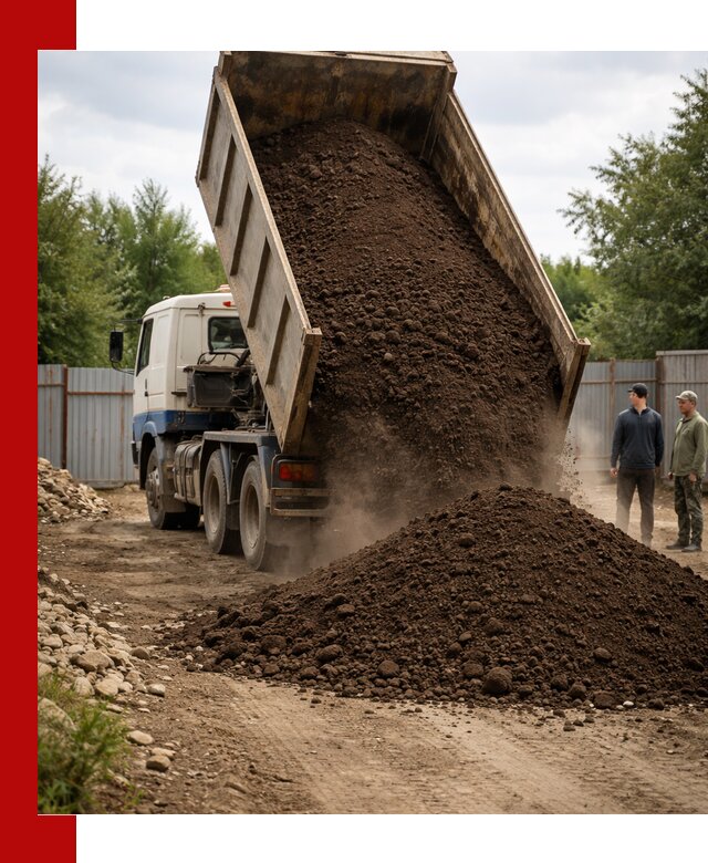 Доставка самосвалом 10 кубов в Воткинске быстро и надёжно