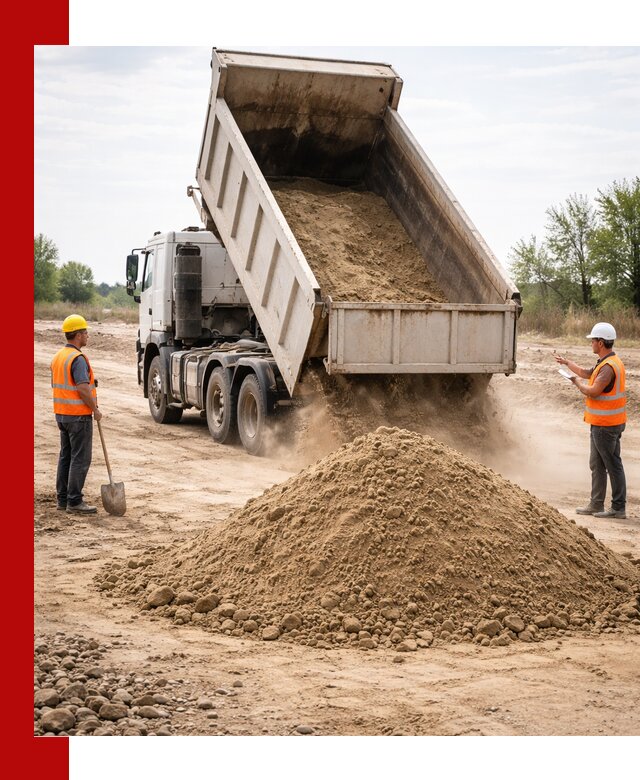 Доставка самосвалом 15 кубов в Воткинске за город и по городу