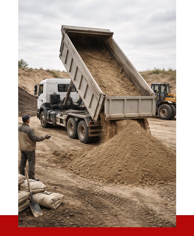 Доставка самосвалом 20 кубов в Воткинске от 7770 р. | ПРОНЕРУДВтк