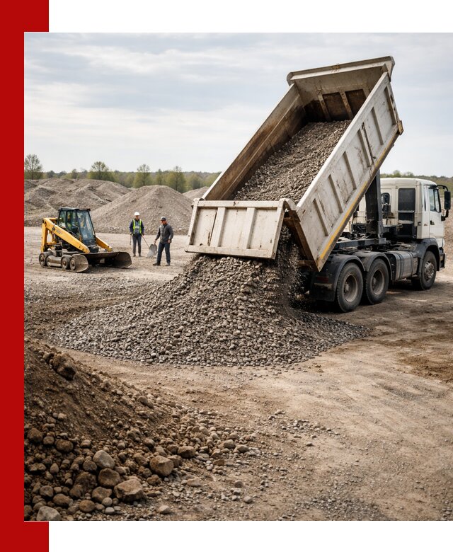 Доставка самосвалом 25 м³ в Воткинске быстро и надежно