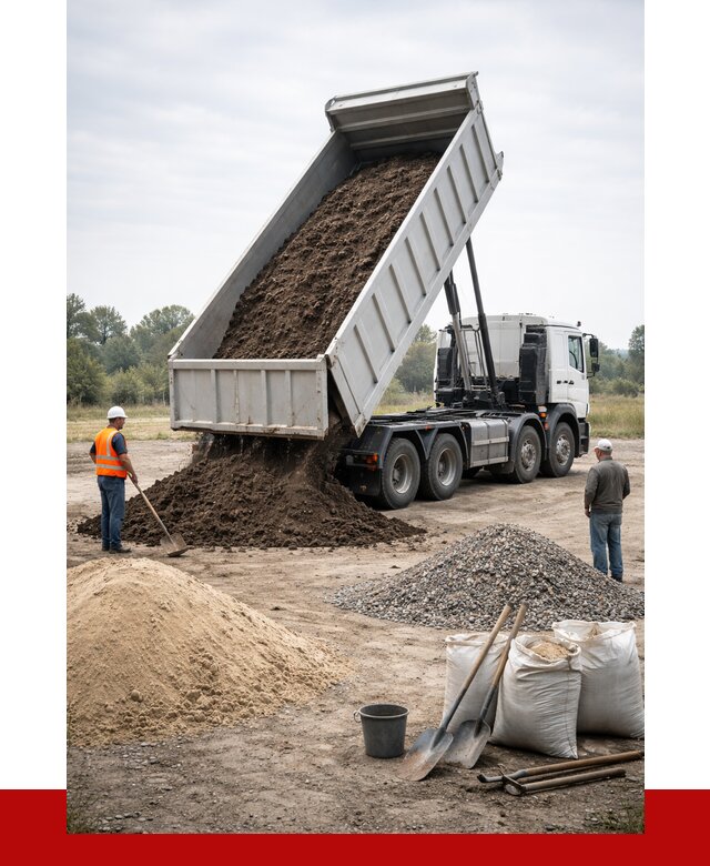 Доставка самосвалом 30 кубов в Воткинске от 8806 р. | ПРОНЕРУДВтк