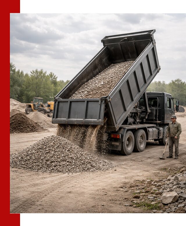 Доставка самосвалом 30 м3 по выгодным ценам в Воткинске