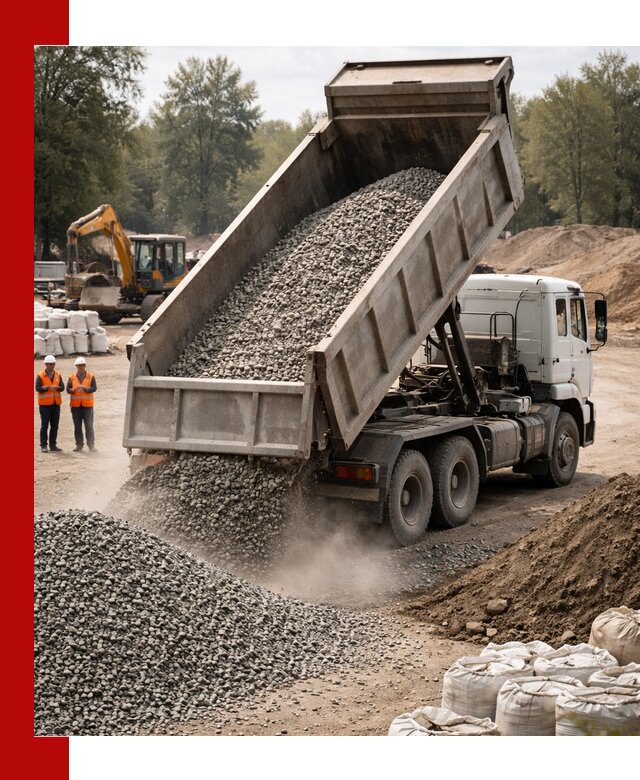 Аренда самосвала в Воткинске для доставки сыпучих и нерудных материалов