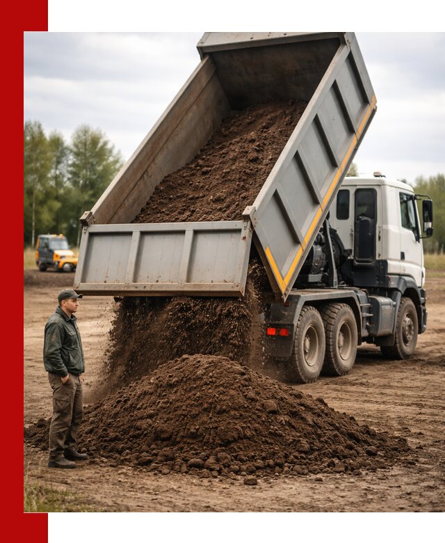 Аренда самосвала с водителем в Воткинске для сыпучих грузов и навоза