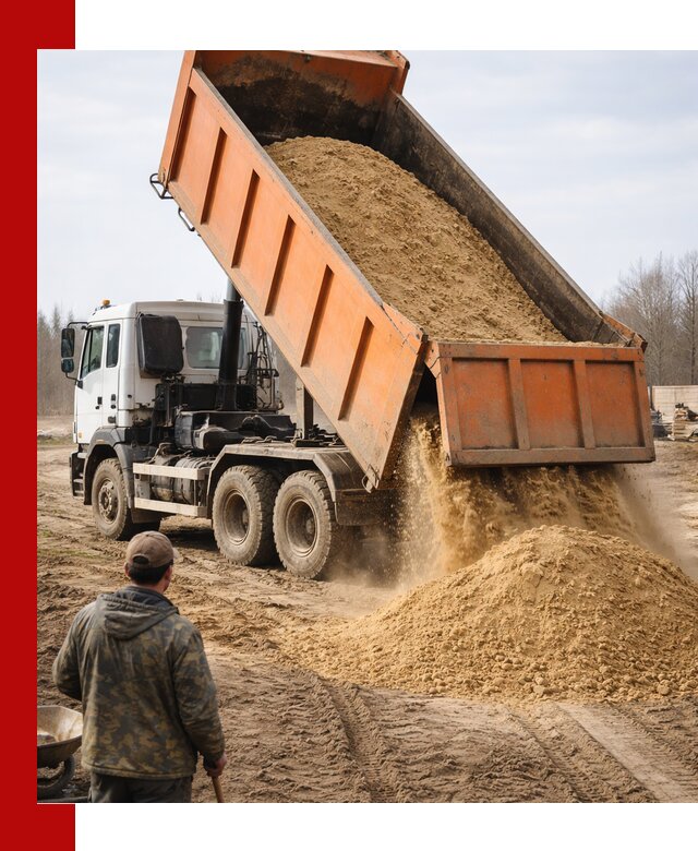 Аренда самосвала 20 тонн для перевозки грузов в Воткинске