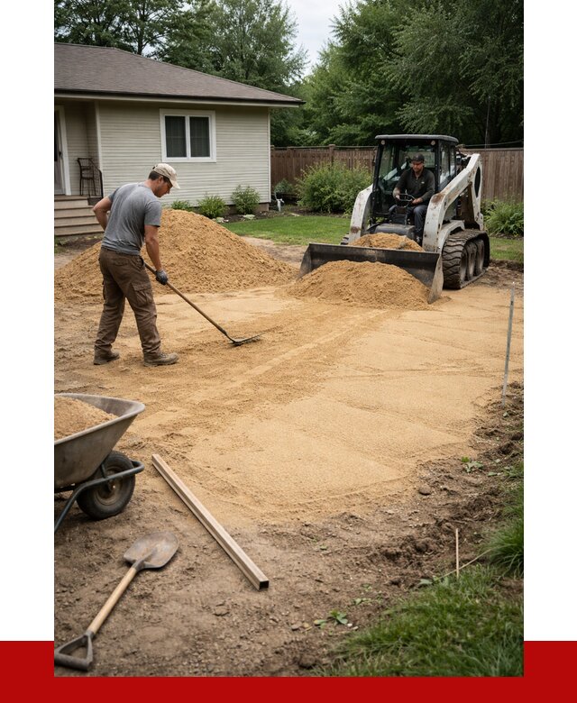 Отсыпка участка песком в Воткинске, от 2590 р., ПРОНЕРУДВтк