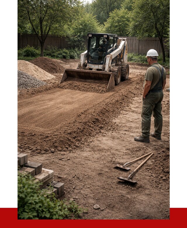 Выравнивание участка под ключ в Воткинске от 3626 р. | ПРОНЕРУДВтк